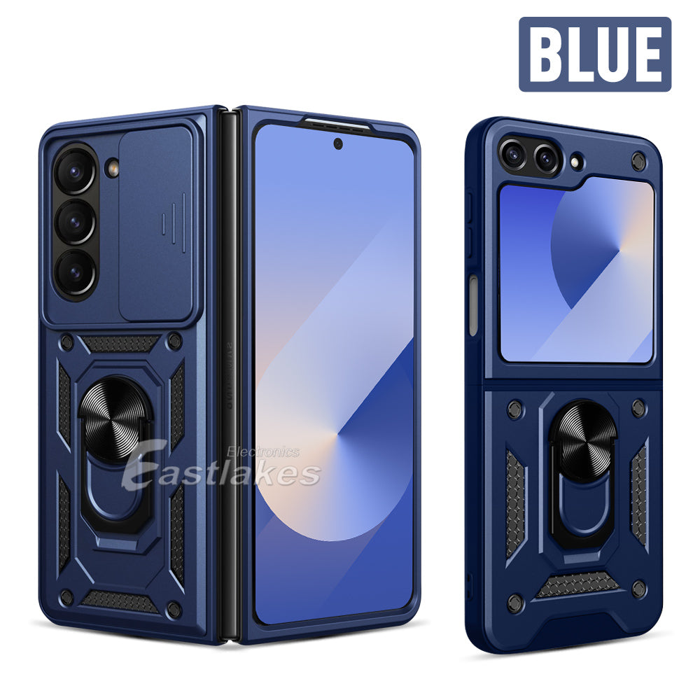 Samsung Galaxy Z Flip Z Fold / Ultra Shockproof Ring Holder Case