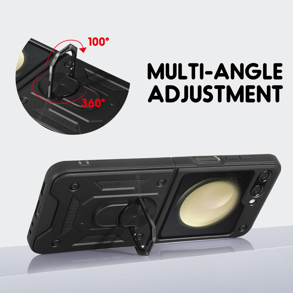 Samsung Galaxy Z Flip 4 5 Shockproof Ring Holder Case