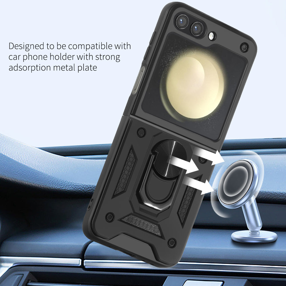 Samsung Galaxy Z Flip 4 5 Shockproof Ring Holder Case