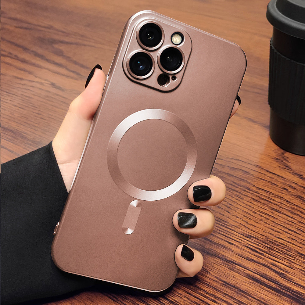 Metallic MagSafe Case For Apple iPhone 15 14 13 12 11 Pro Max Plus - Eastlakes Electronics