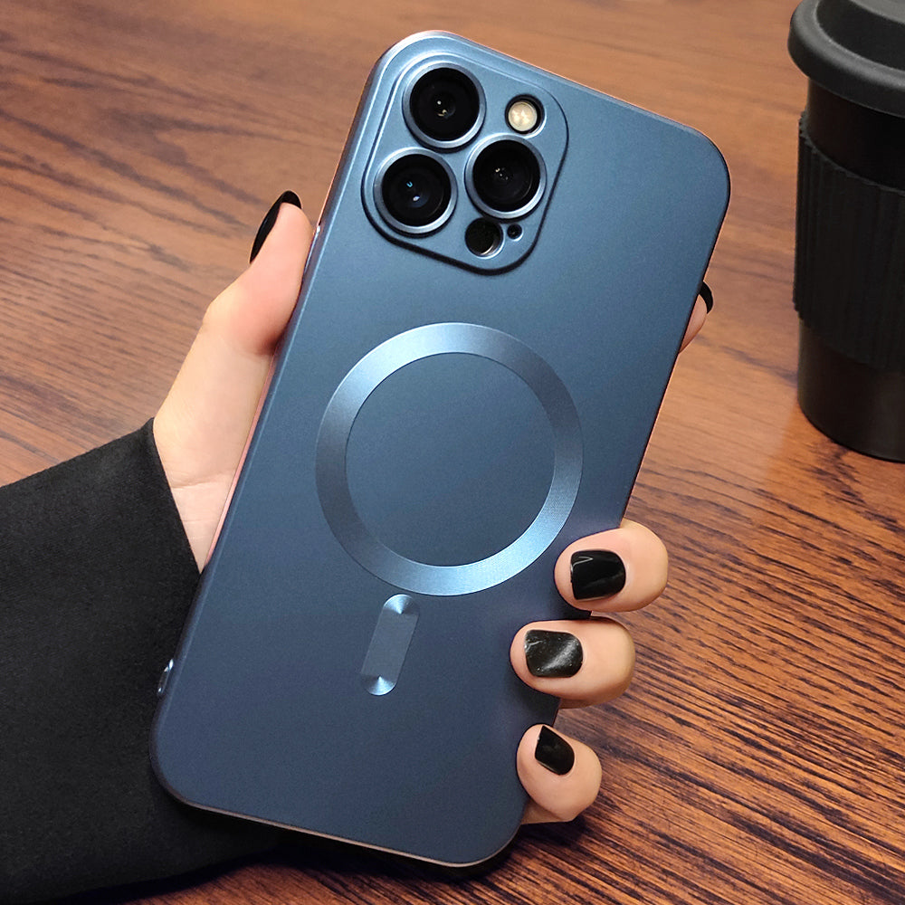 Metallic MagSafe Case For Apple iPhone 15 14 13 12 11 Pro Max Plus - Eastlakes Electronics