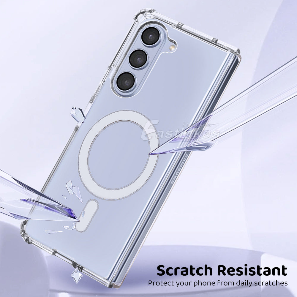 Samsung Galaxy Z Flip Z Fold / Ultra Clear Silicone Magsafe Shockproof Bumper Case