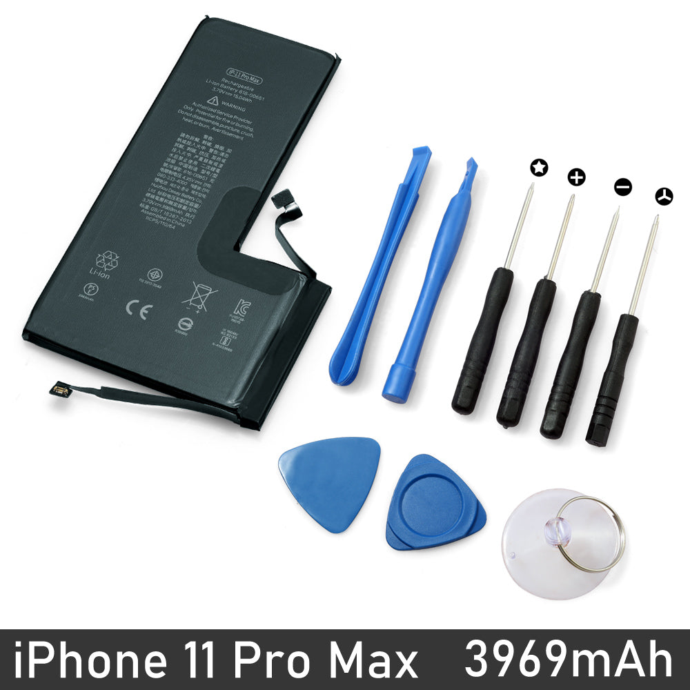 Apple iPhone Repair/ Replacement Battery with Tools Kit for 12 11 Pro X/XS Max XR 8 7 Plus 6s 6 5