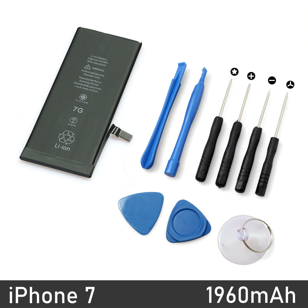 Apple iPhone Repair/ Replacement Battery with Tools Kit for 12 11 Pro X/XS Max XR 8 7 Plus 6s 6 5
