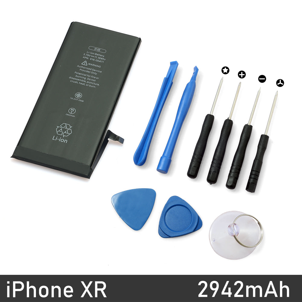 Apple iPhone Repair/ Replacement Battery with Tools Kit for 12 11 Pro X/XS Max XR 8 7 Plus 6s 6 5
