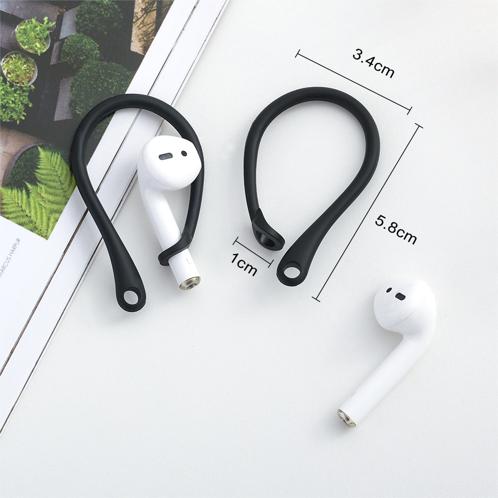 2x AirPods Silicone Ear Hook Anti-lost Earhooks Loop Strap