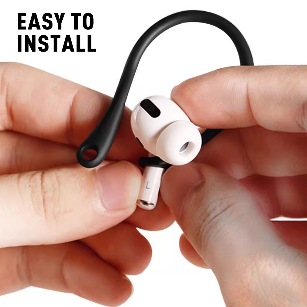 2x AirPods Silicone Ear Hook Anti-lost Earhooks Loop Strap