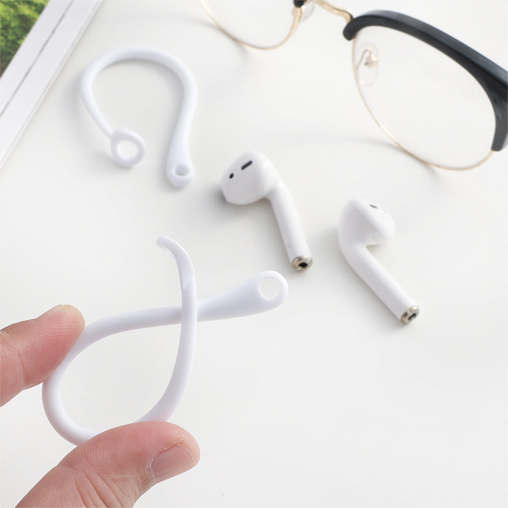2x AirPods Silicone Ear Hook Anti-lost Earhooks Loop Strap