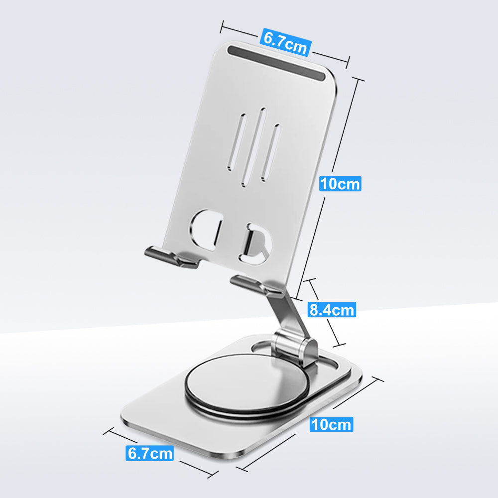 360 Folding Adjustable Rotating Phone Tablet Desk Stand Rotating - Eastlakes Electronics