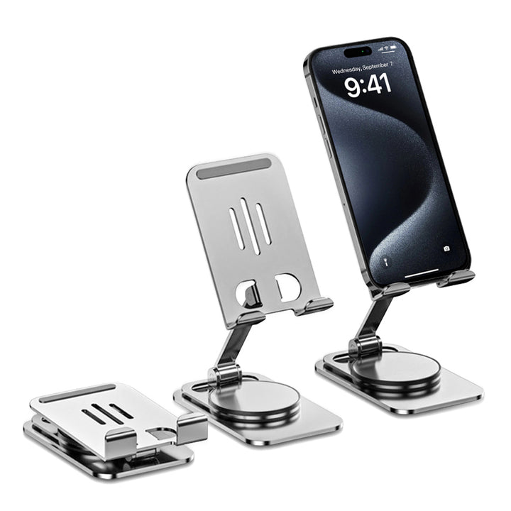 360 Folding Adjustable Rotating Phone Tablet Desk Stand Rotating - Eastlakes Electronics