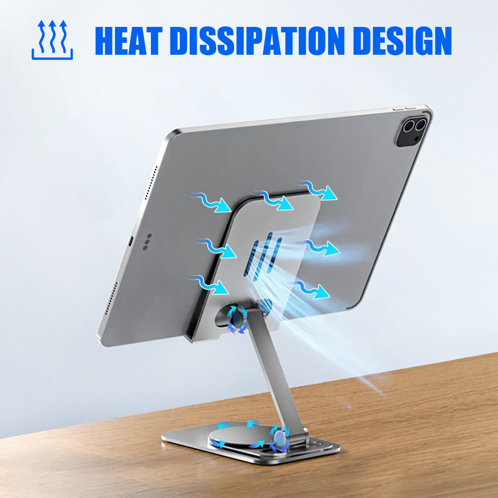 360 Folding Adjustable Rotating Phone Tablet Desk Stand Rotating - Eastlakes Electronics