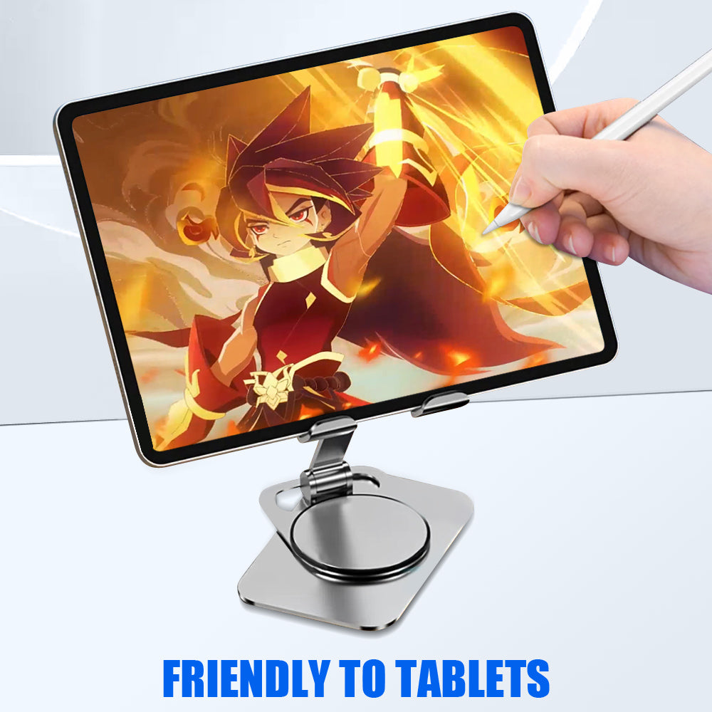 360 Folding Adjustable Rotating Phone Tablet Desk Stand Rotating - Eastlakes Electronics