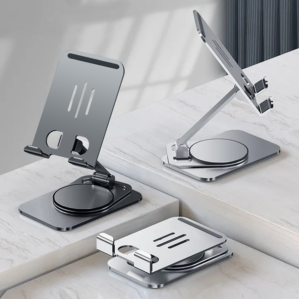 360 Folding Adjustable Rotating Phone Tablet Desk Stand Rotating - Eastlakes Electronics