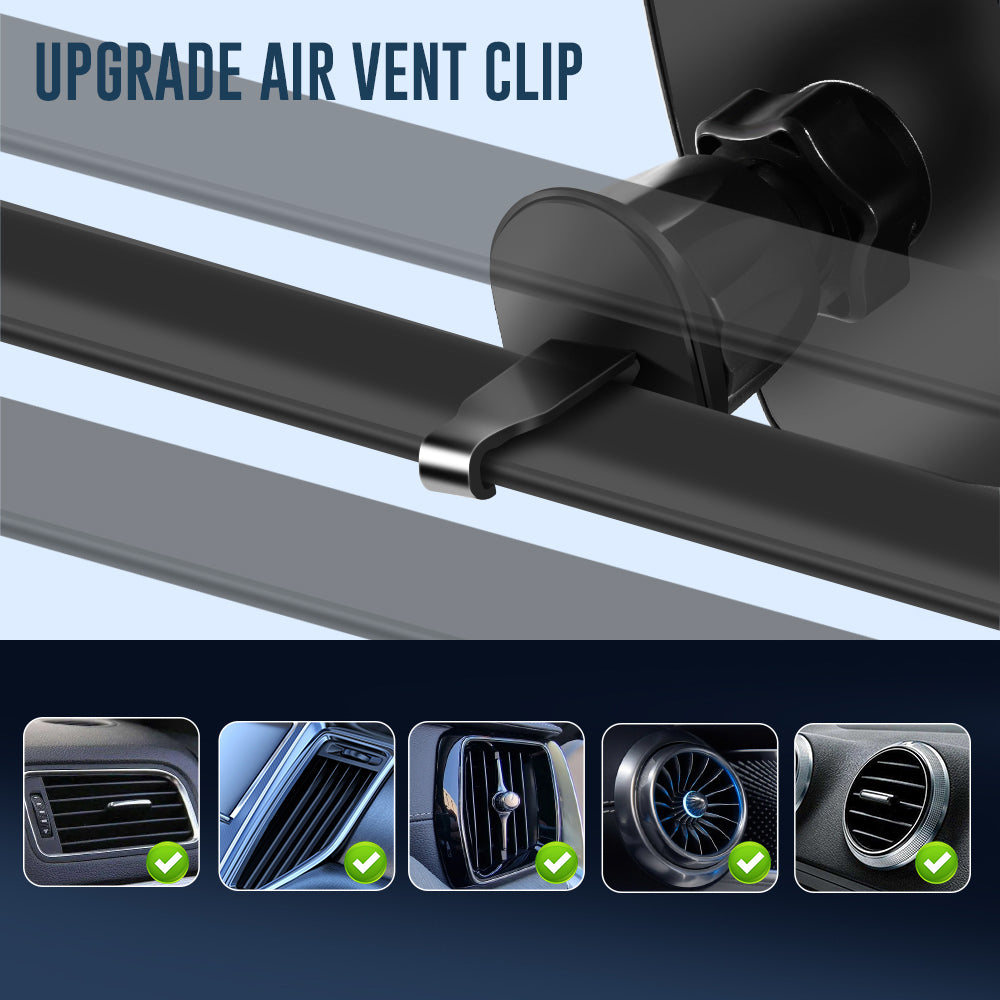360° Universal Air Vent Windshield Car Phone Holder Mount Stand Apple iPhone Samsung Pixel - Eastlakes Electronics