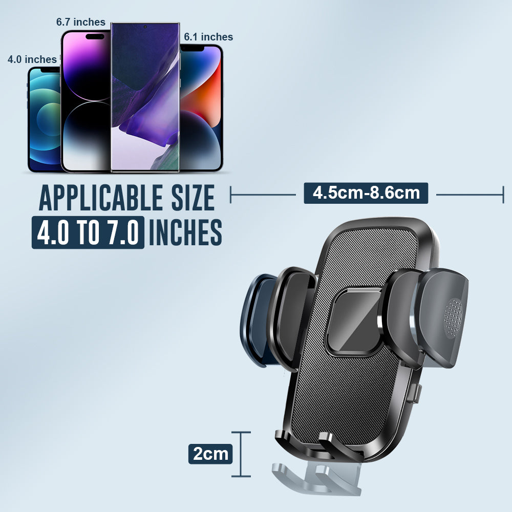 360° Universal Air Vent Windshield Car Phone Holder Mount Stand Apple iPhone Samsung Pixel - Eastlakes Electronics