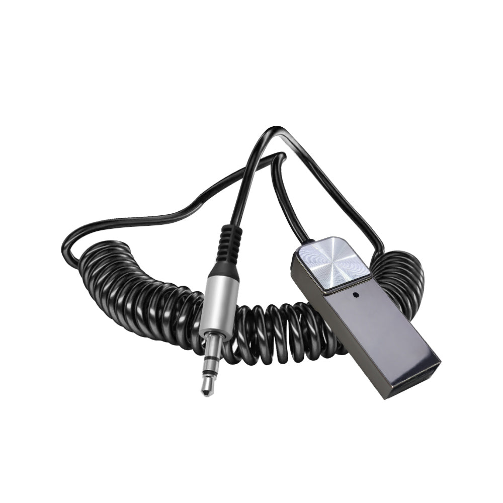 Wireless Bluetooth 5.1 Receiver Dongle Car AUX Music 3.5mm Adapter Cable