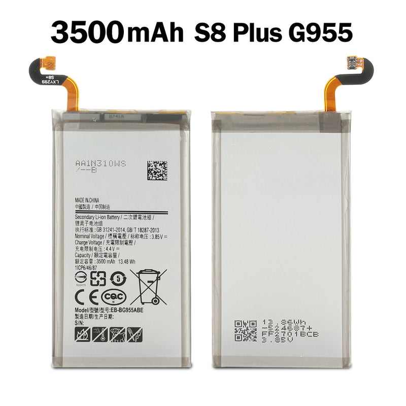 Samsung Galaxy S8 Plus G955 3500mAh High Capacity Replacement Battery