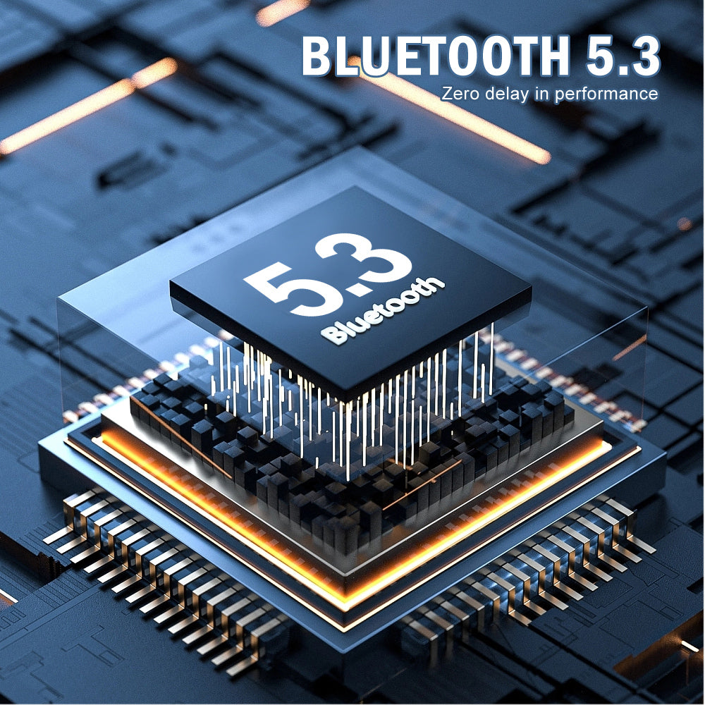 Wireless Ear clip Bluetooth 5.3 Earphones Design Touch Control Headset