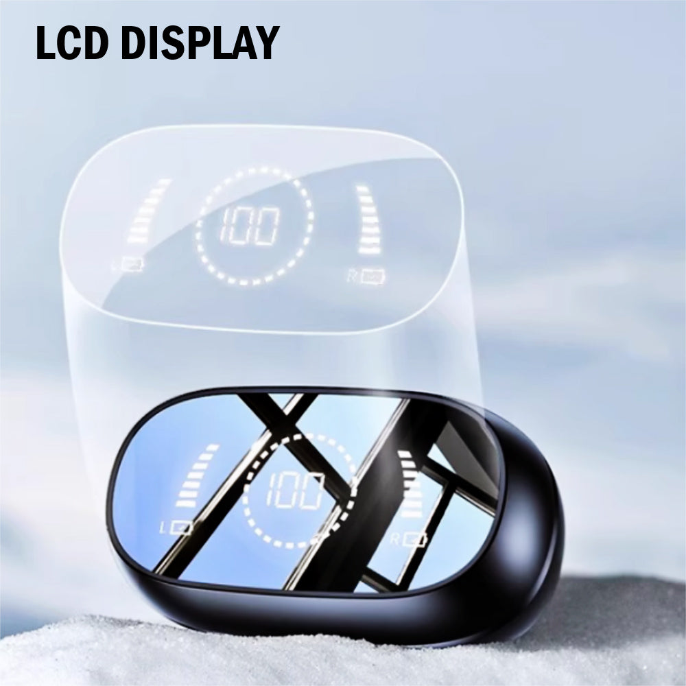 Wireless Ear clip Bluetooth 5.3 Earphones Design Touch Control Headset