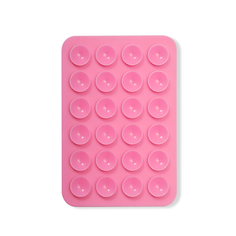Silicone Suction Cup Sticker Pad Back Pad Phone Holder Pink - Eastlakes Electronics