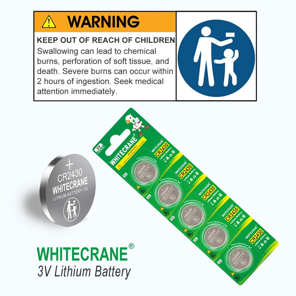 CR2430 3V Lithium Button Cell Coin Batteries