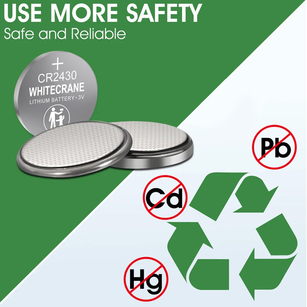 CR2430 3V Lithium Button Cell Coin Batteries