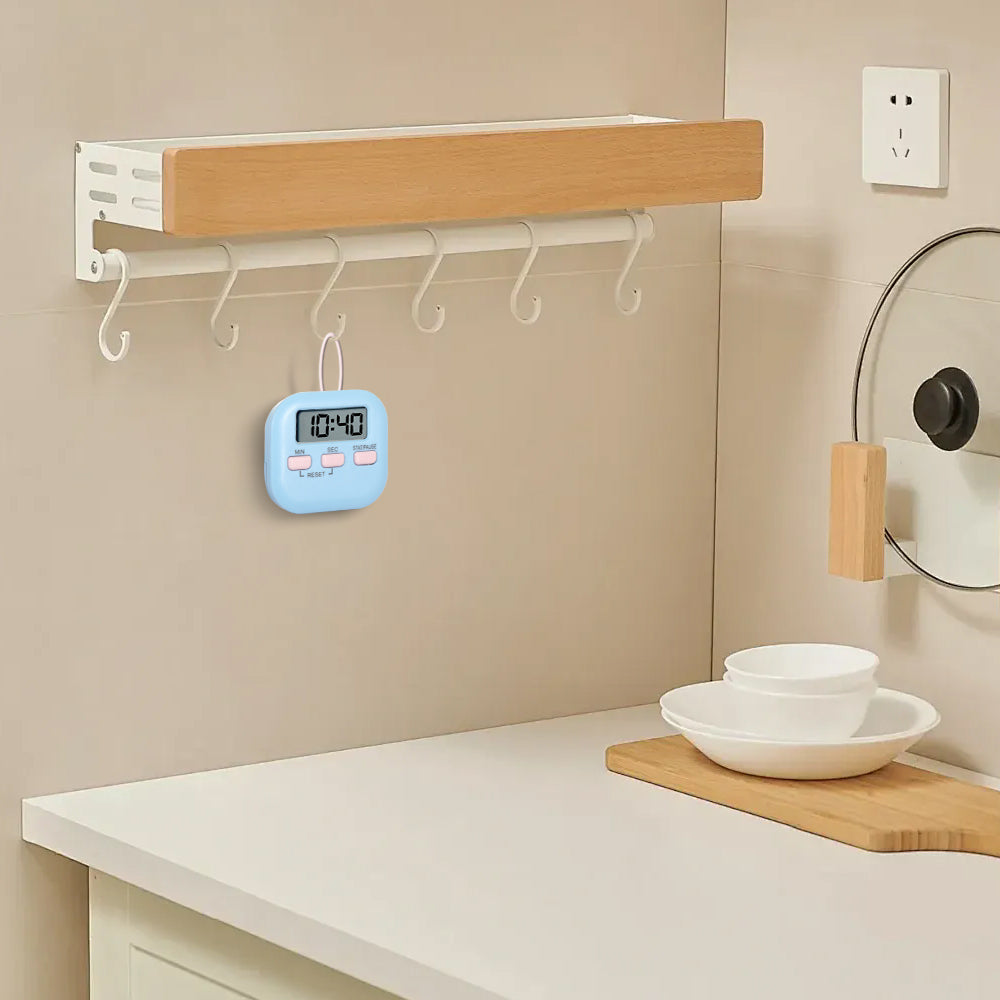 LCD Digital Kitchen Timer Alarm Count Down Magnetic Cooking Studying - Eastlakes Electronics