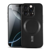 Metallic Silicone MagSafe Case For Apple iPhone 16 15 14 13 12 11 Pro Max Plus