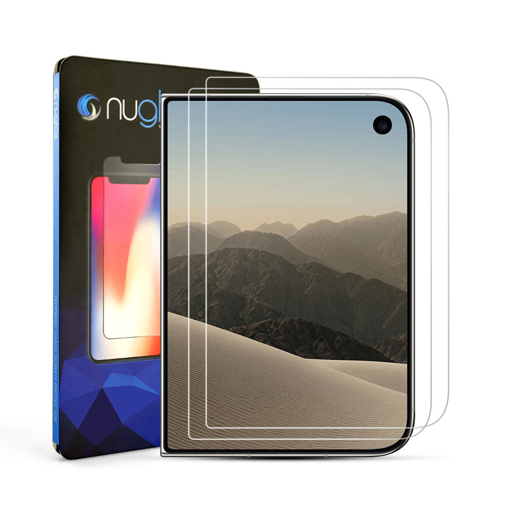[2 Pack] NUGLAS Apple iPhone Tempered Glass Screen Protector
