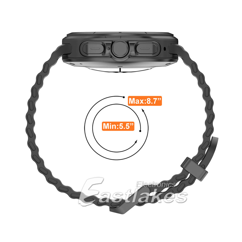 Samsung Galaxy Watch Ultra 47mm Silicone Sport Watch Strap Band - Eastlakes Electronics