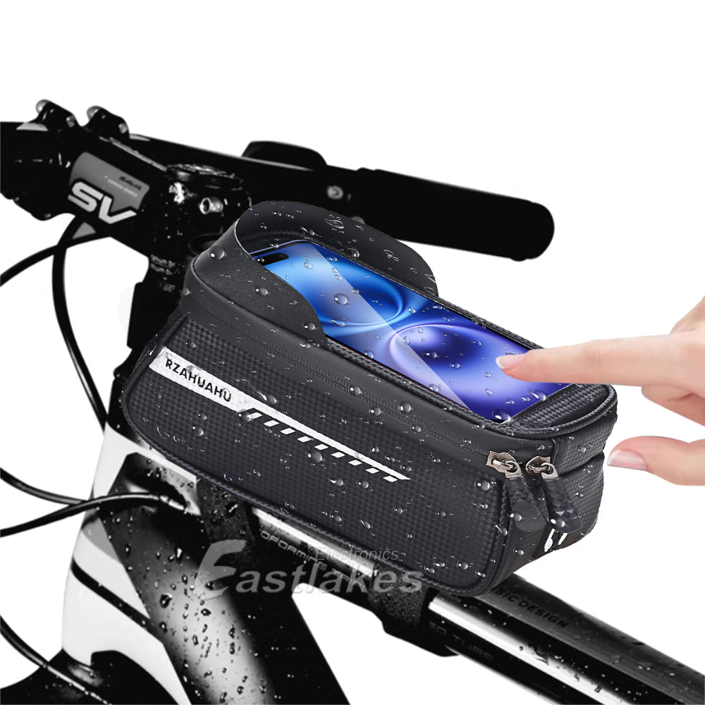 Waterproof Bike Motorcycle Scooter Handlebar Phone Mount Holder
