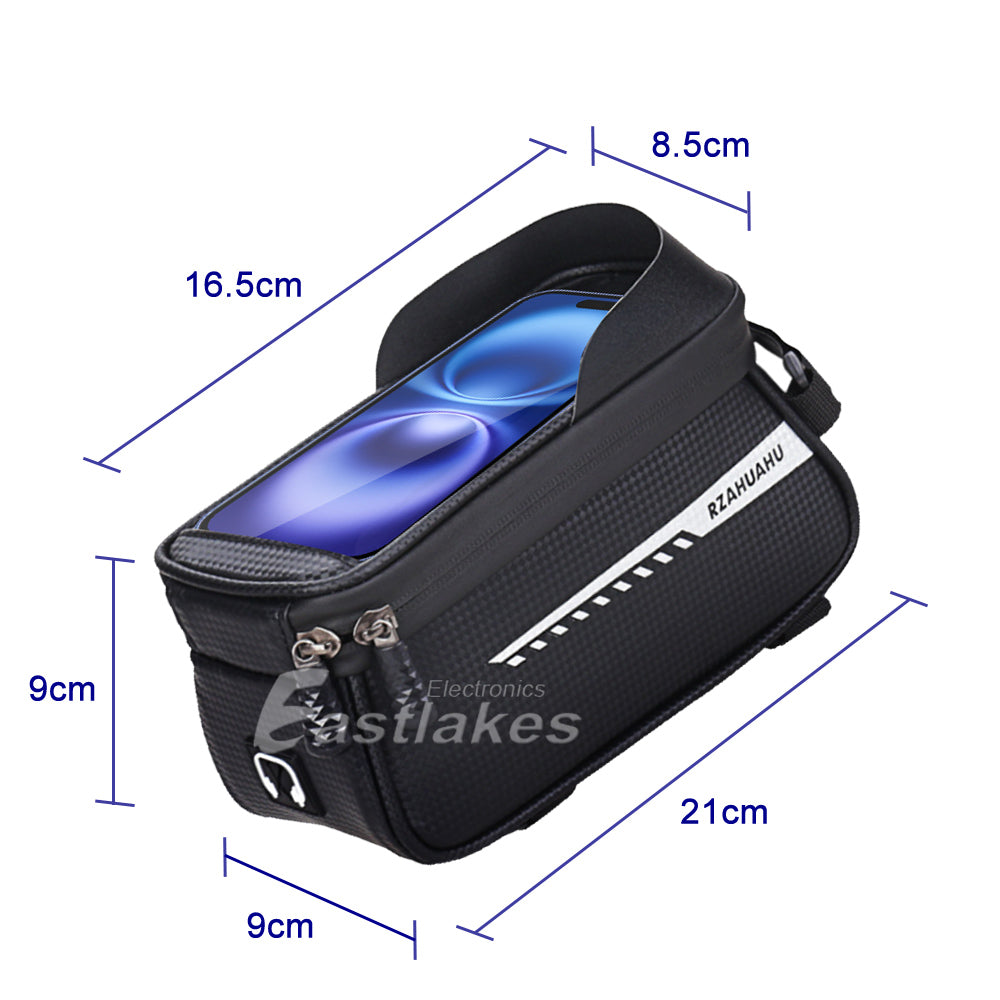 Waterproof Bike Motorcycle Scooter Handlebar Phone Mount Holder