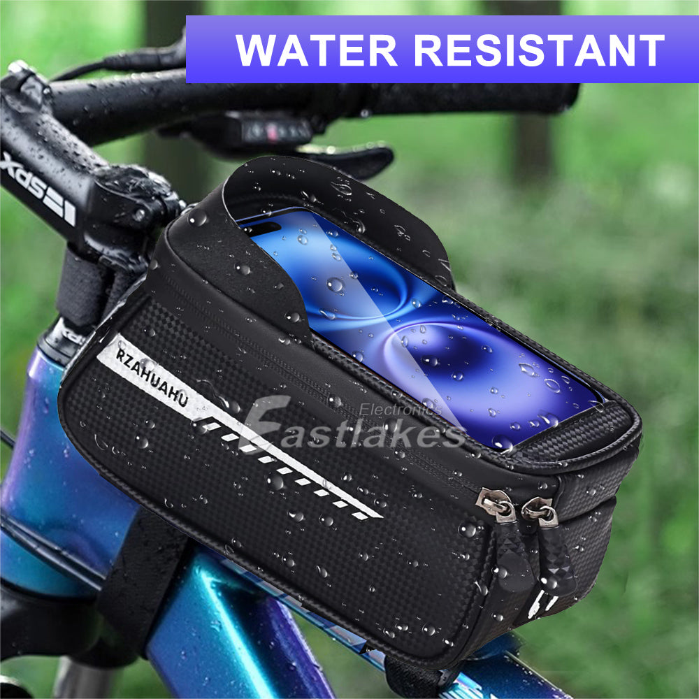 Waterproof Bike Motorcycle Scooter Handlebar Phone Mount Holder
