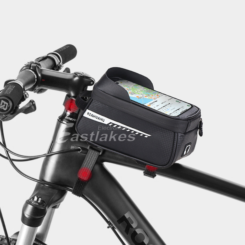 Waterproof Bike Motorcycle Scooter Handlebar Phone Mount Holder