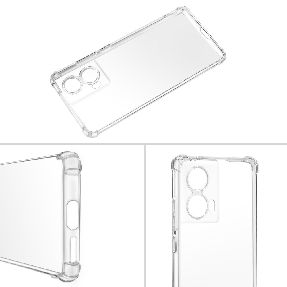 Shockproof Clear Silicone Bumper Cover For Motorola MOTO G86 G56 G15 G84 G85 G06 5G