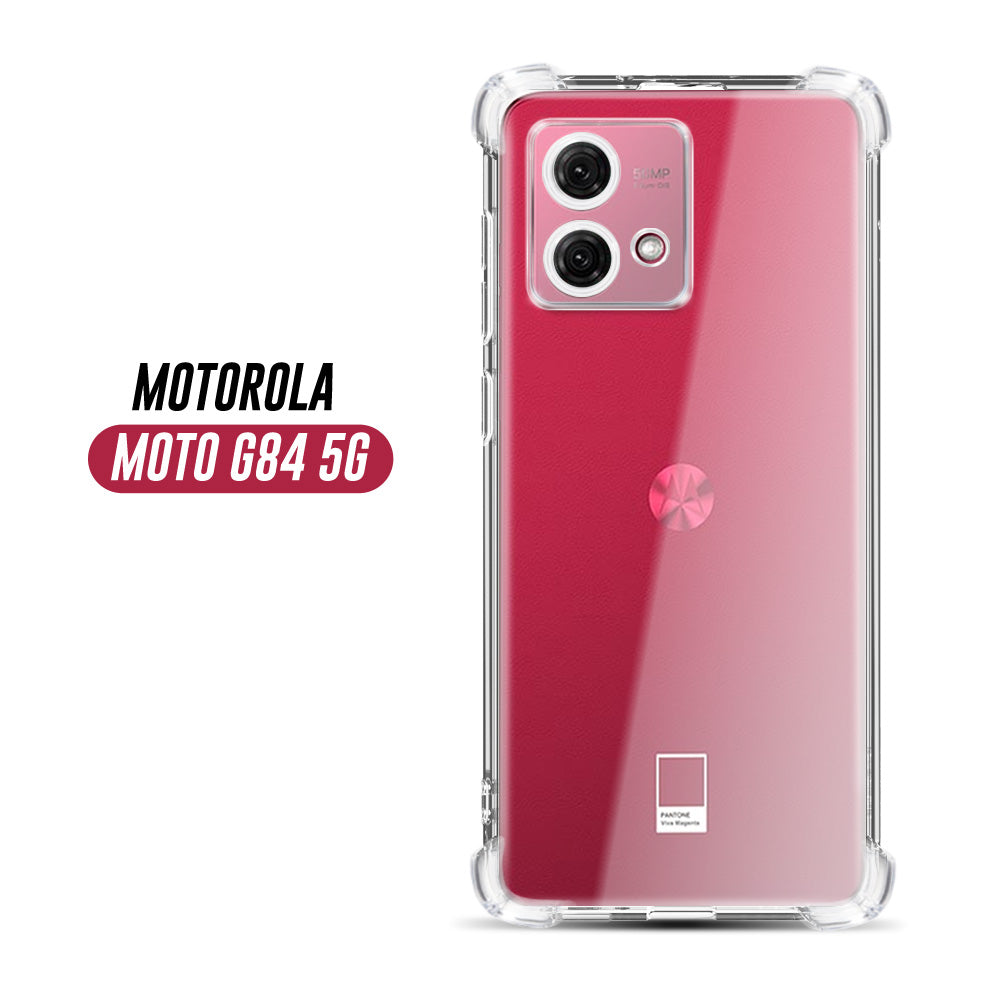 Shockproof Clear Silicone Bumper Cover For Motorola MOTO G86 G56 G15 G84 G85 G06 5G