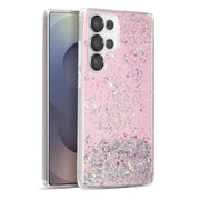 Gradient Glitter Clear Silicone Case for Samsung Galaxy S25 S24 S23 S22 S21 S20