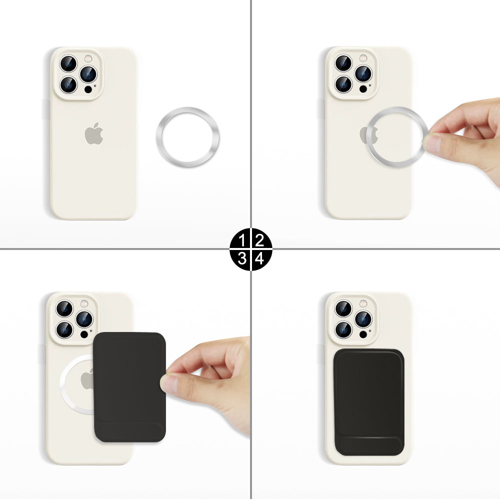 Magsafe Magnetic Phone Back Flip Fold Holder Hand Grip Desktop Selfie Stand Tripod