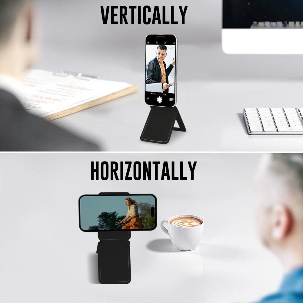Magsafe Magnetic Phone Back Flip Fold Holder Hand Grip Desktop Selfie Stand Tripod
