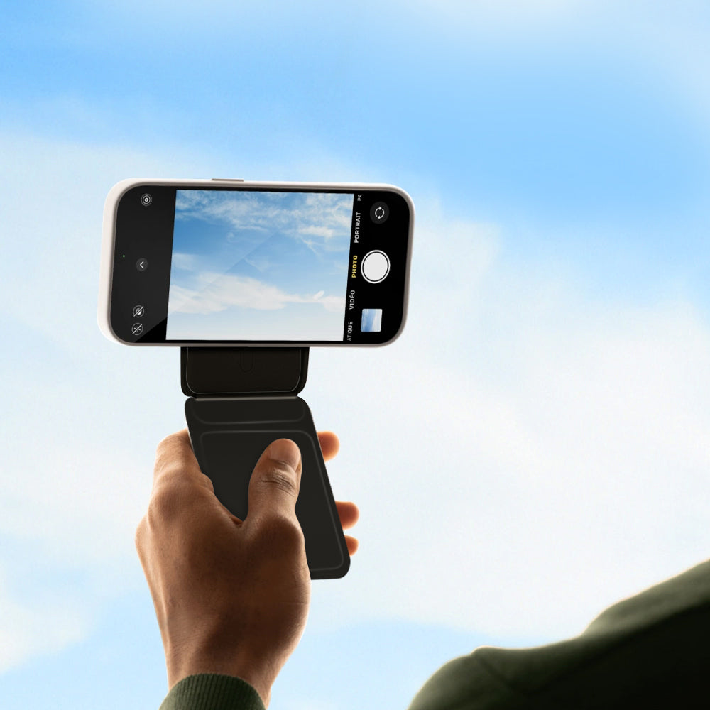 Magsafe Magnetic Phone Back Flip Fold Holder Hand Grip Desktop Selfie Stand Tripod