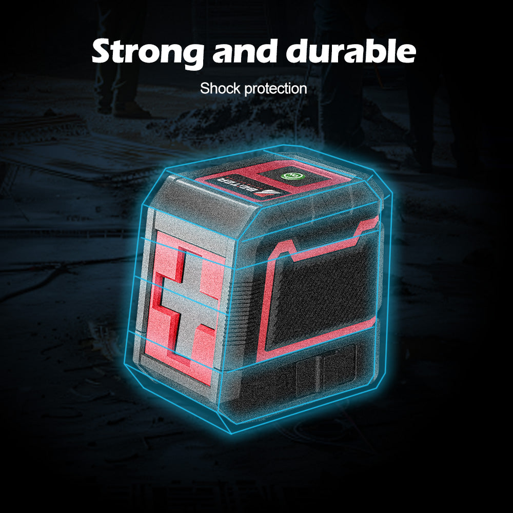 Green Laser Level Beam Cross Line Self Leveling Home DIY Level IP54 Water Resist