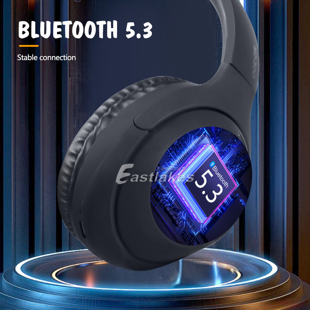 White Wireless Headphones Bluetooth Earphones Headset