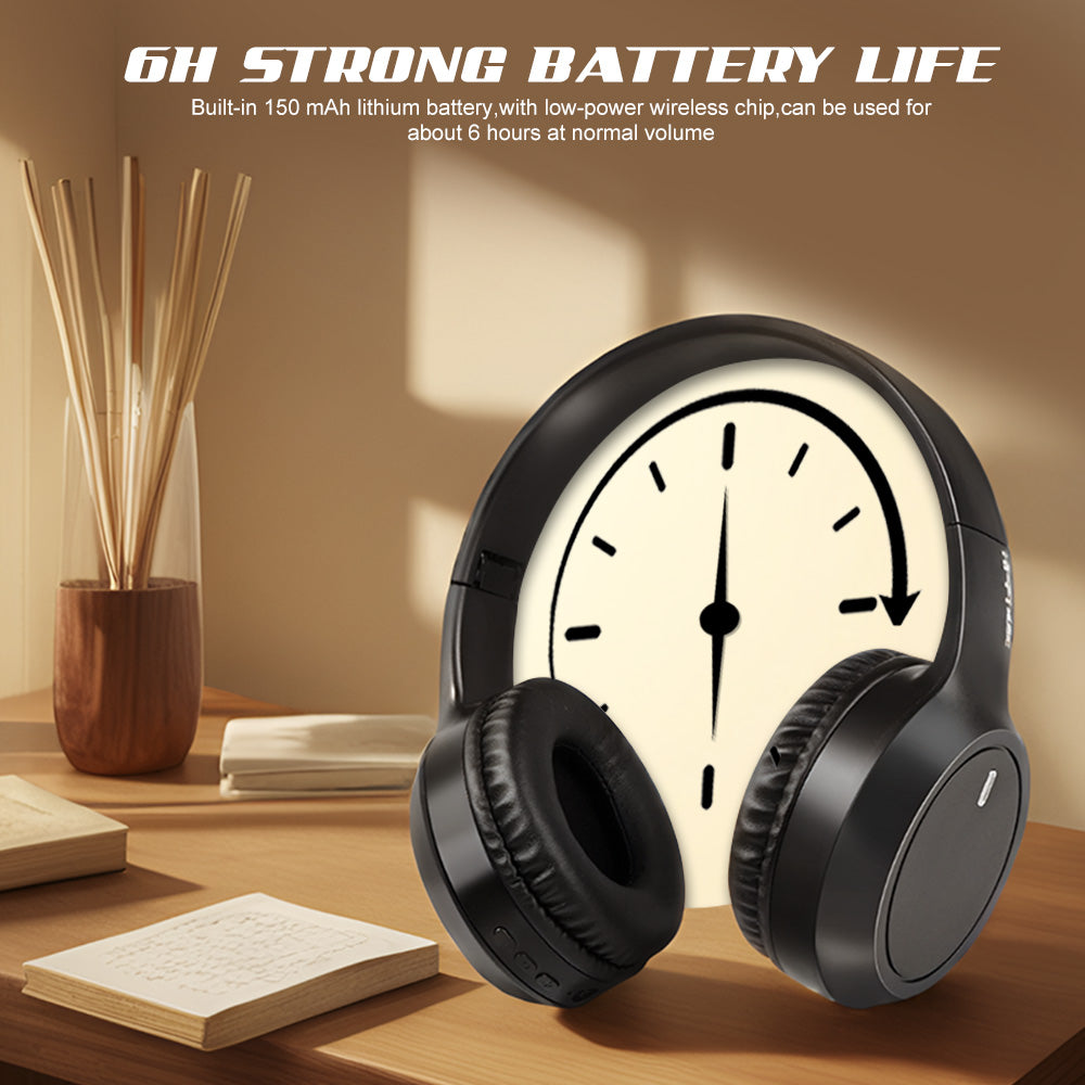 Bluetooth Wireless Foldable Headset Headphones