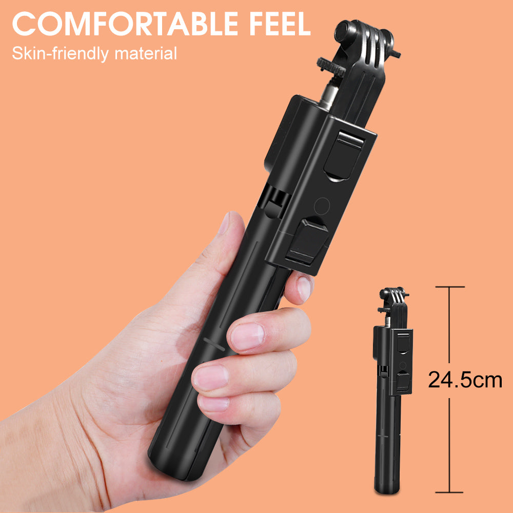 Wireless Bluetooth Selfie Tripod Stick with Remote