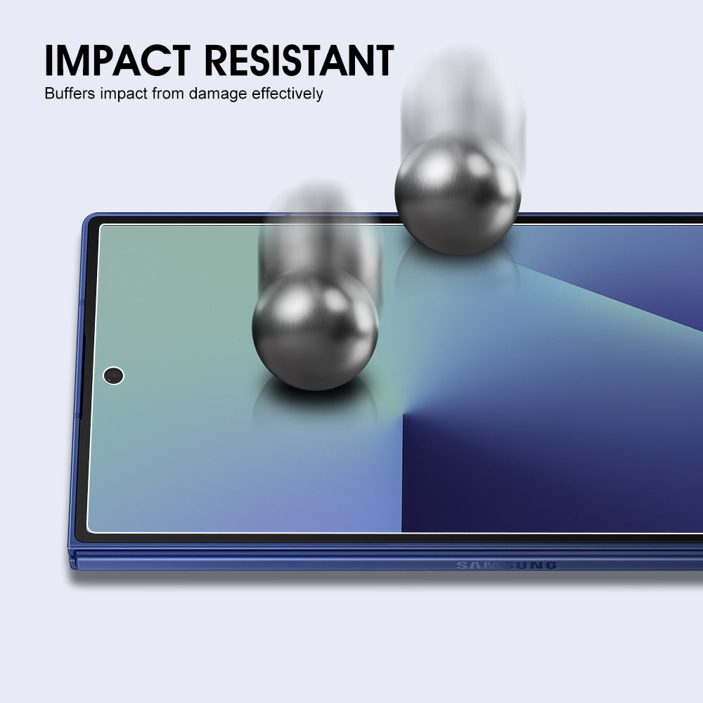 [2 Pack] EASTele Samsung Galaxy Z Fold Only Front Tempered Glass Screen Protector