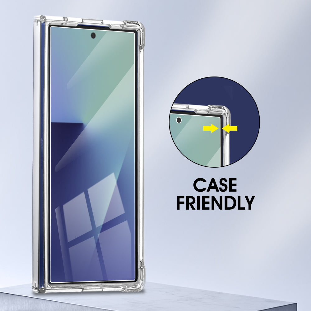 [2 Pack] EASTele Samsung Galaxy Z Fold Only Front Tempered Glass Screen Protector