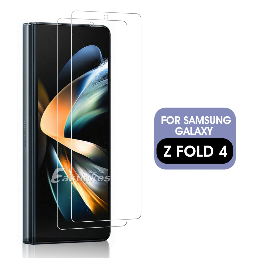 [2 Pack] EASTele Samsung Galaxy Z Fold Only Front Tempered Glass Screen Protector