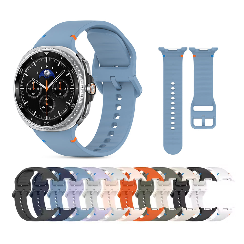 Samsung Galaxy Watch 8/ 8 Classic Silicone Sport Watch Strap Band