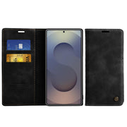 Leather Flip Wallet Case for Samsung Galaxy S26 Plus S25 FE S20 S21 S22 Ultra 5G