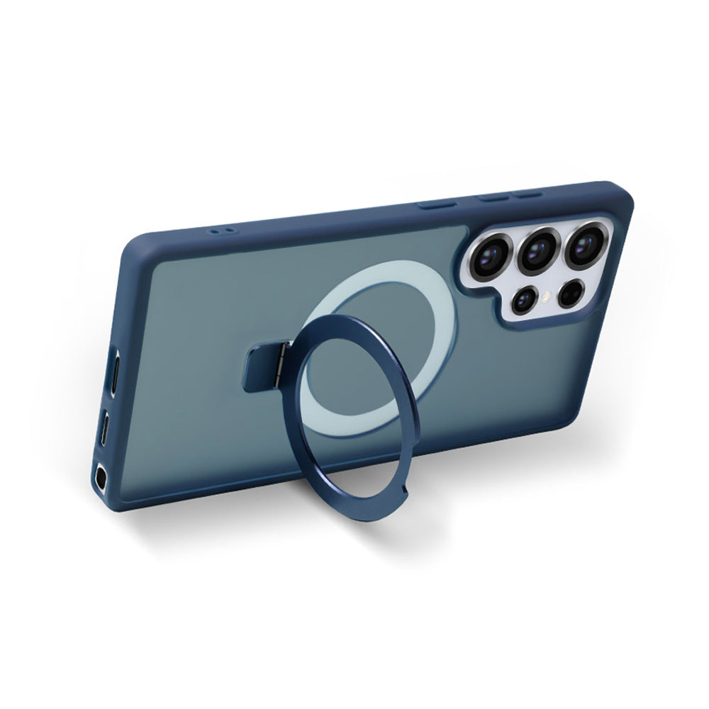 Samsung Galaxy S A Series Silicone Magsafe Magnetic Stand Case